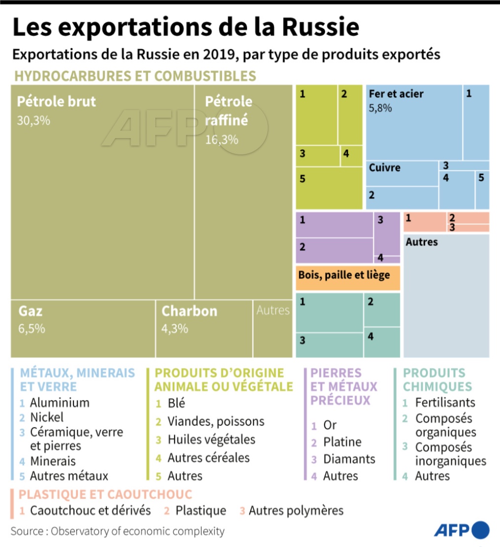 Le Kremlin a indiqué se concentrer sur la réponse économique aux sanctions prises par les pays occidentaux, assurant que la Russie était en mesure de compenser les dommages occasionnés
